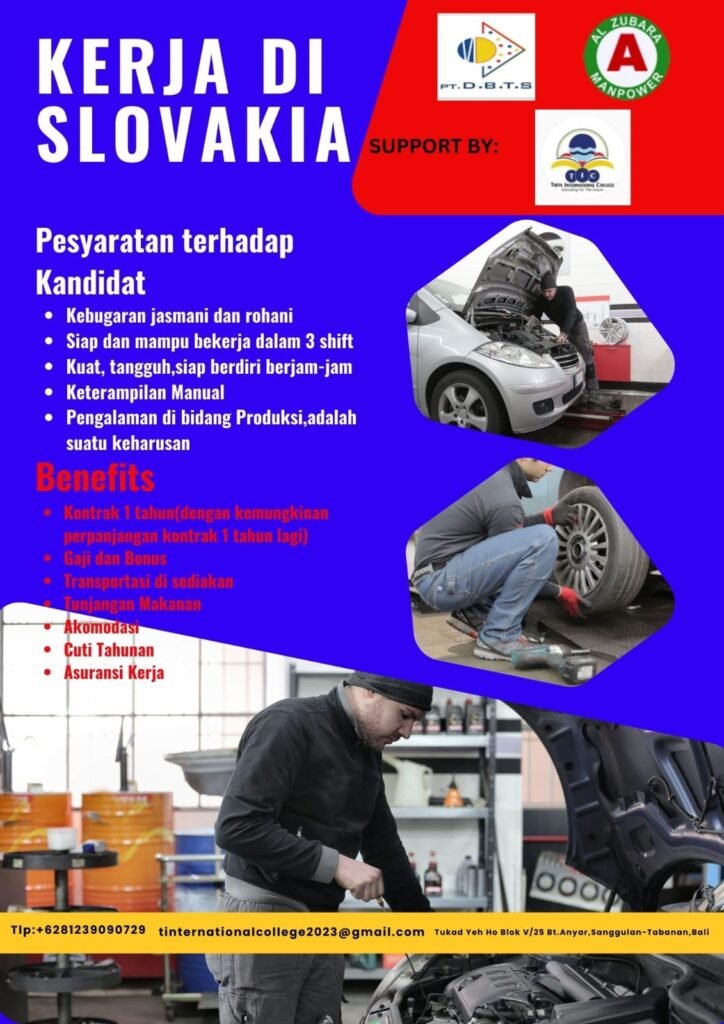 program kerja ke Slovakia